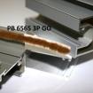 Phớt nỉ cửa nhôm đế 6.5 mm PB  6565 3P GO