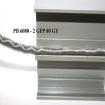 Phớt nỉ cửa nhôm đế 6 mm 6080 2GFP 80 GY